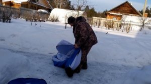 Как быстро сложить палатку автомат. Видео.