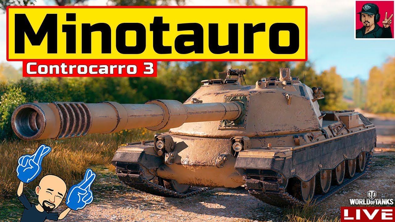Controcarro 3 Minotauro - КАК ПРИРУЧИТЬ МИНОТАВРА? WoT смотреть онлайн