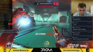 Играем в Overwatch через DROVA