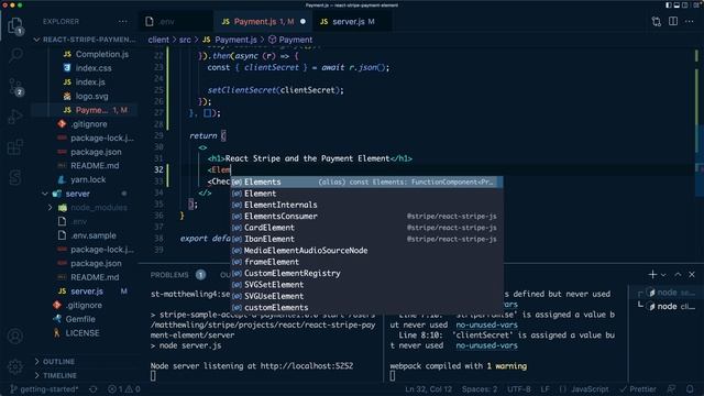 React Stripe.js and the Payment Element смотреть онлайн