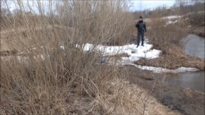 Мотобуксировщик Тофалар-500 форсирование реки