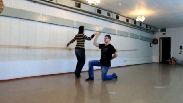 Фигурный вальс.Облегчённая схема танца. смотреть онлайн