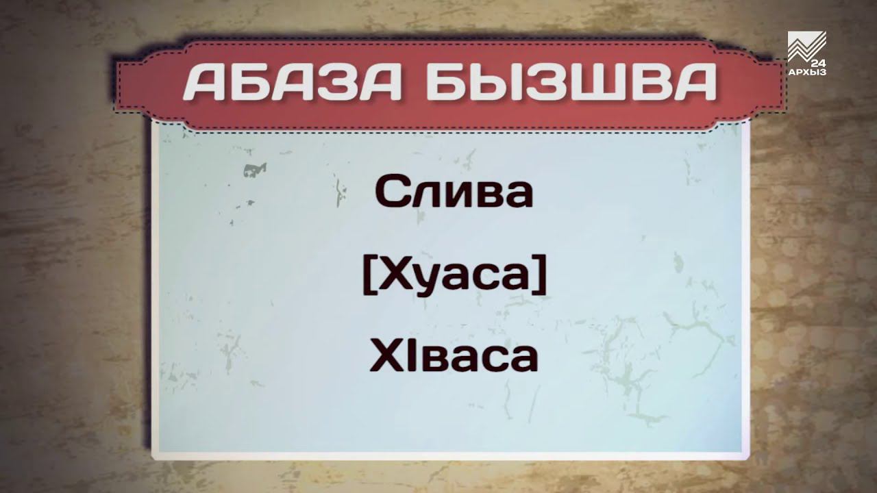 Разговорник (абазинский язык) (08.06.2018)