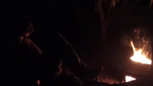 Артём. Ночь. Костёр. Астрахань. 24 августа 2021г