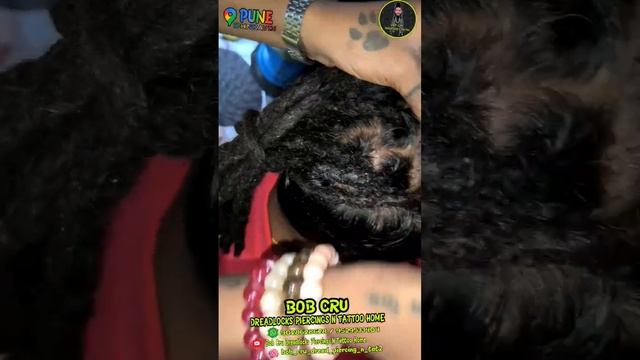 25th_DREADLOCK | ATTACH HAIR DREADLOCK | BODY PIERCING | TATTOO | DREADLOCK | PUNE | YouTube Shorts