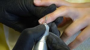 Быстрый маникюр одной фрезой - пламя. Подробный урок!