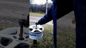 Перебортовка колес своими руками