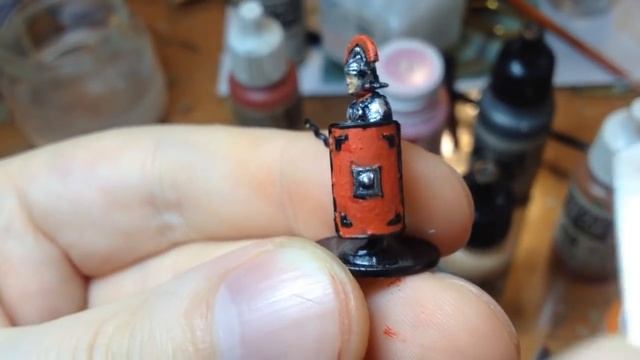 Как красить миниатюры солдатиков для настольного варгейма! (Мастерская солдатиков № 3)(How to paint смотреть онлайн