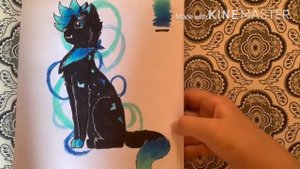 Обзор СкетчБука по КВ 4🥳//Коты Воители//Рисунки🌿🌾