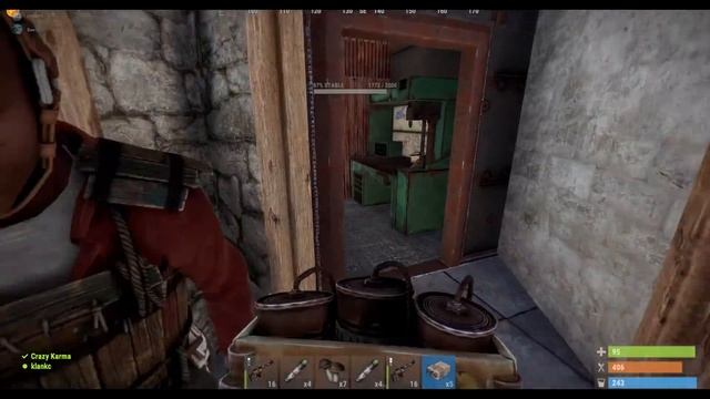 Не знал что там... На грани срыва... [ Rust / Раст ] Выживание на x2 Мод сервере. Антирейд. Рейды.