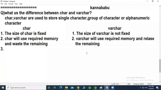Datatypes in MySQL-4 смотреть онлайн
