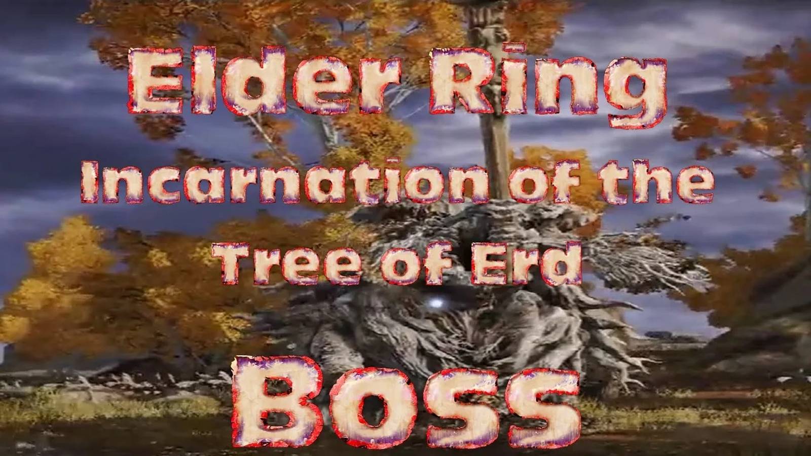 Elden RinG босс Воплощение Древа Эрд второй c золотым молотом