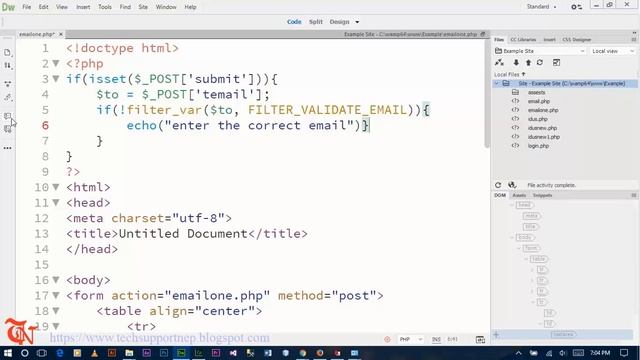 How to Send an Email using PHP? [With Source Code]
