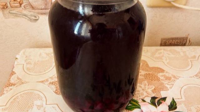 Компот из голубики на зиму