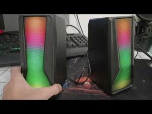 Распаковка и Тест Колонок для ПК "Dexp r555"