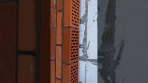 зачаливание шнура, кладка кирпича #omskbau