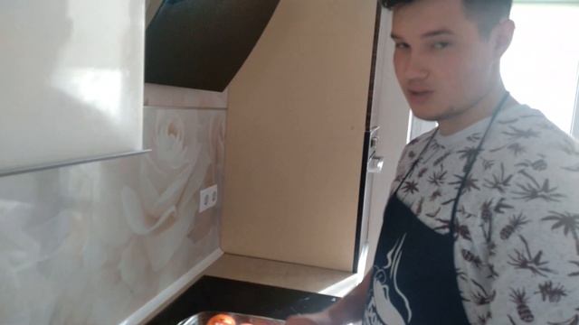 Рыба по-французски. Очень вкусно!
