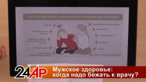 Мужское здоровье - когда нужно срочно бежать к врачу?