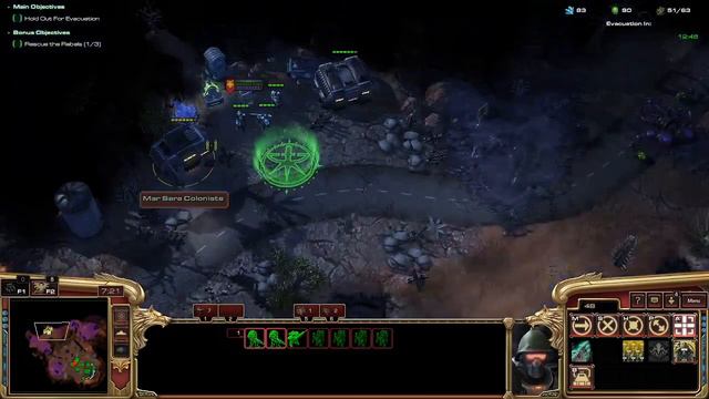 Zero Hour - Wings of Mengsk Nightmare difficulty Part 2 смотреть онлайн