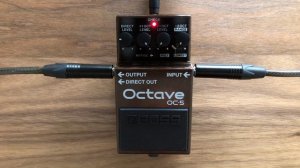 BOSS OC-5 Octave Pedal - Sound Demo (no talking)