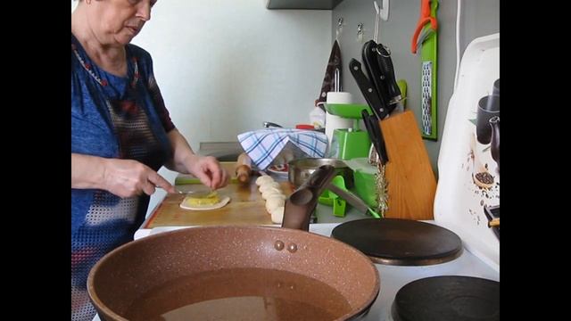 АППЕТИТНЫЕ ЧЕБУРЕКИ С КАРТОФЕЛЕМ!