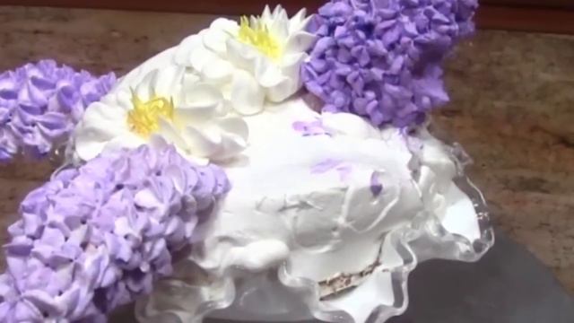 Spring Bouquet Cake / Cake Decorating смотреть онлайн