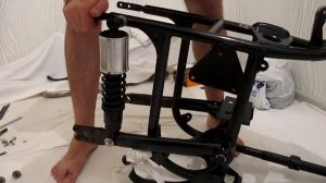 Урал М67. Установка ВАЗовских амортизаторов окончательная. Коротыш 4 из серии.