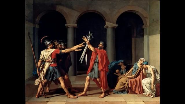 Jacques-Louis David – The Oath of the Horatii (1784) смотреть онлайн