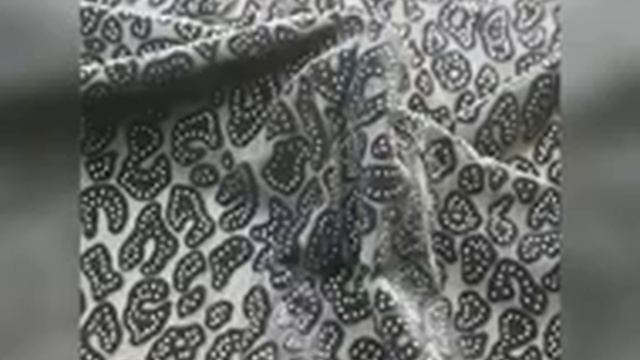 Knit Warp Polyester Polyamide Nylon Spandex Silver Plastic Spot Burnout Korean Velvet Fabric смотреть онлайн