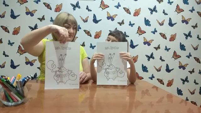 3 МАРКЕРА ЧЕЛЛЕНДЖ СпанчБоб LOL DOL [ 3 MARKER CHALLENGE SpongeBob смотреть онлайн