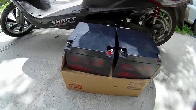 Новые аккумуляторы для электроскутера Еще Дешевле и мощнее только даром смотреть онлайн