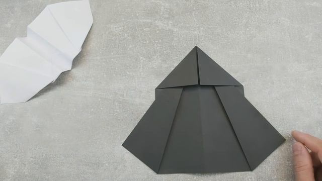 DIY - ✈️ ? How to make ✈PLANE BAT that flaps paper wings. Origami plane. смотреть онлайн