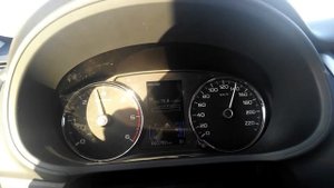 Расход топлива топлива на автобане Mitsubishi Pajero Sport 2016год часть 1