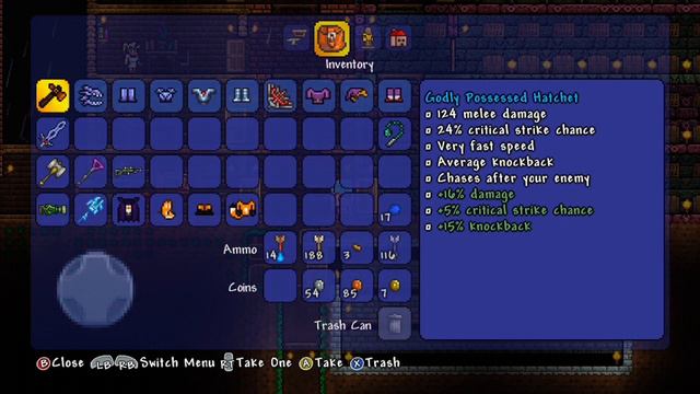 Let's Play Terraria 1.2 For Xbox 360 Item Giveaway - Free Godly Possessed Hatchet!! смотреть онлайн