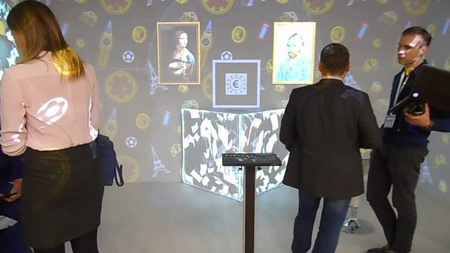 Проекция на все стены помещения (технология для "виртуального музея") смотреть онлайн