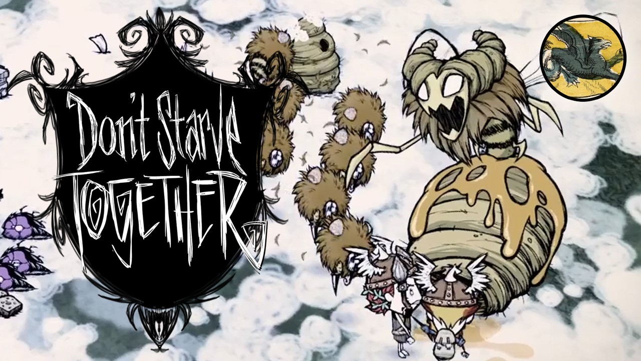 Первый босс Пчела ! Don't Starve Together