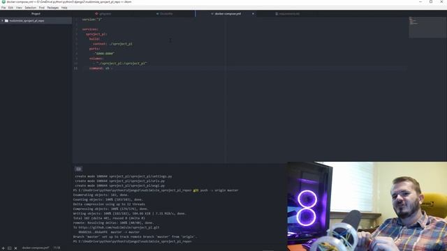Serwis internetowy w Django: wdrażanie cz.2 docker gunicorn nginx - Nudzi mi się #19 смотреть онлайн