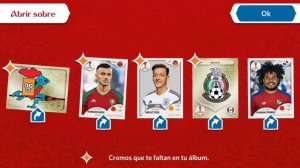 ALBUM DIGITAL DE PANINI FIFA WORLD CUP 2018 | ABRIENDO SOBRES