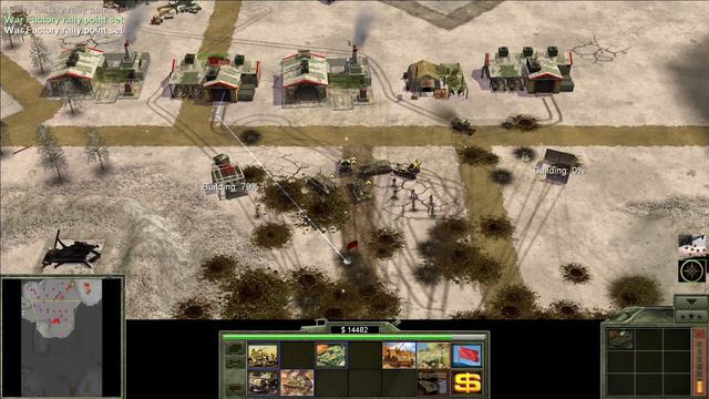WW2 USSR Vs Germany | Command and Conquer Generals Zero Hour Mod смотреть онлайн