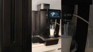 Приготовление латте на кофемашине KAFFIT K95L