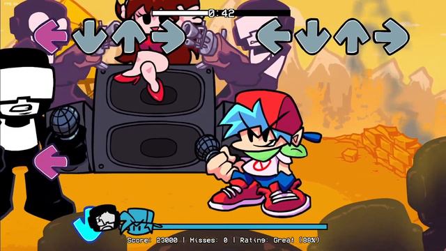 Friday Night Funkin' Mod - Tankman Spots An Outlaw Playthrough (No Miss) (No Commentary) (Read Desc смотреть онлайн