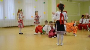 Задорный Украинский танец Праздник Осени в детском саду Старшая группа