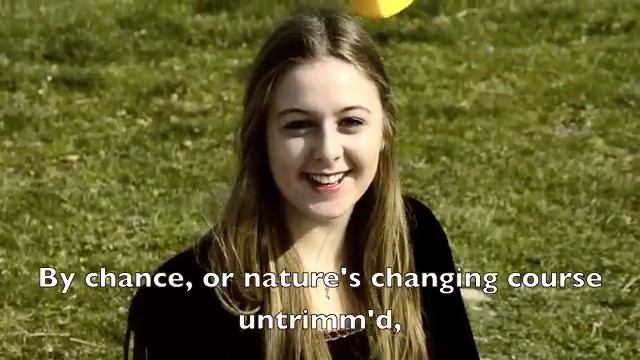 Shakespeare's XVIII Sonnet, "Shall I compare Thee to a summer's day?" смотреть онлайн