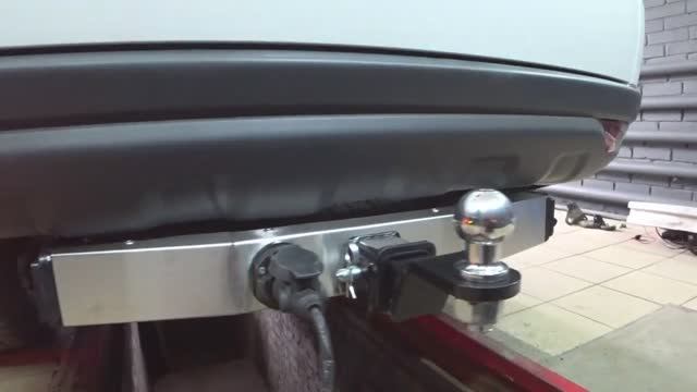 Установка фаркопа PT -Group 21031501 на Mitsubishi Pajero Sport (2012 г.в.) смотреть онлайн