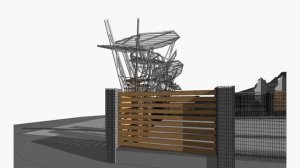 Revit проект_ Въездная группа-Экодеревья