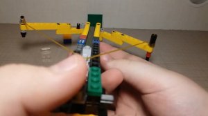 Самодельный лего арбалет Lego Crossbow