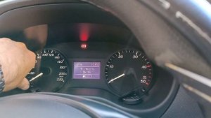 W447 Mercedes Vito 2014+. Сброс межсервисного интервала без сканера и кнопок на руле.