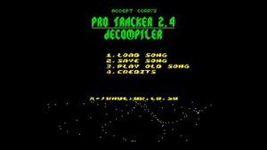 Pro Tracker 2.4 Decompiler by Accept Corp. [#ZX-Spectrum]