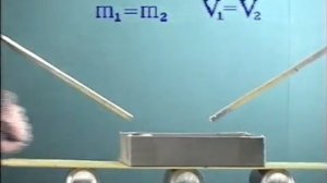 Закон сохранения импульса. Опыт с шарами.