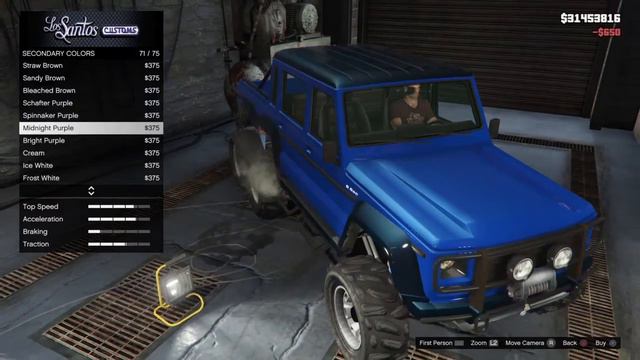 Dubsta 6x6 customisation GTA 5. смотреть онлайн